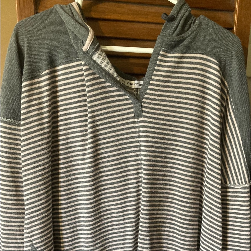 Maurices Plus Sized Hooded Casual Sweatshirt